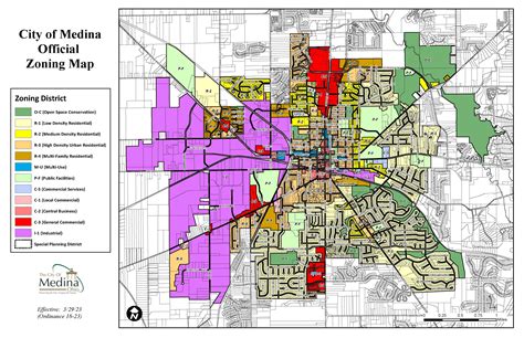 Zoning Map | The City of Medina Ohio