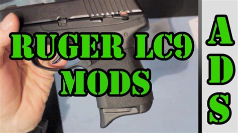 Ruger Lc9 Accessories And Modifications