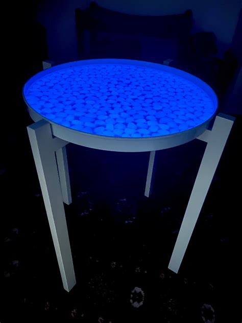 Epoxy Glow in The Dark Table | Etsy