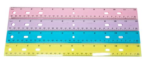 Plastic 12 Inch Ruler with Center Grip — School Supply Boxes