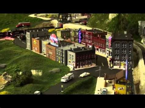 N Scale DCC Model Train Layout - YouTube