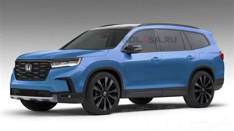 2023 Honda Pilot Renderings Imagine The Crossover’s Rugged Redesign