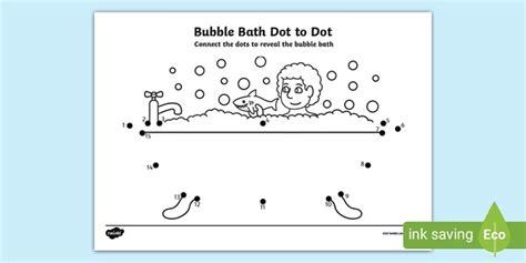 FREE! - Connect the Dots Bubble Bath - KS1 (teacher made)