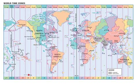 Timezone Map Of Us color map of us time zones vector map usa state names united in 2500 X 1539 ...