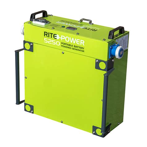 RITE-POWER 5250 Portable Battery Powered Generator - Ritelite