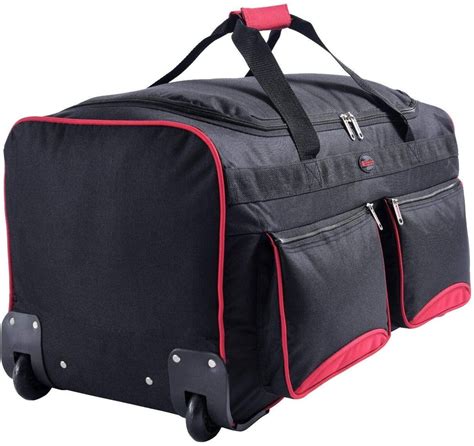 Large Lightweight Wheeled Duffle Holdall Travel Bag Sports Bag - 2 Yea ...