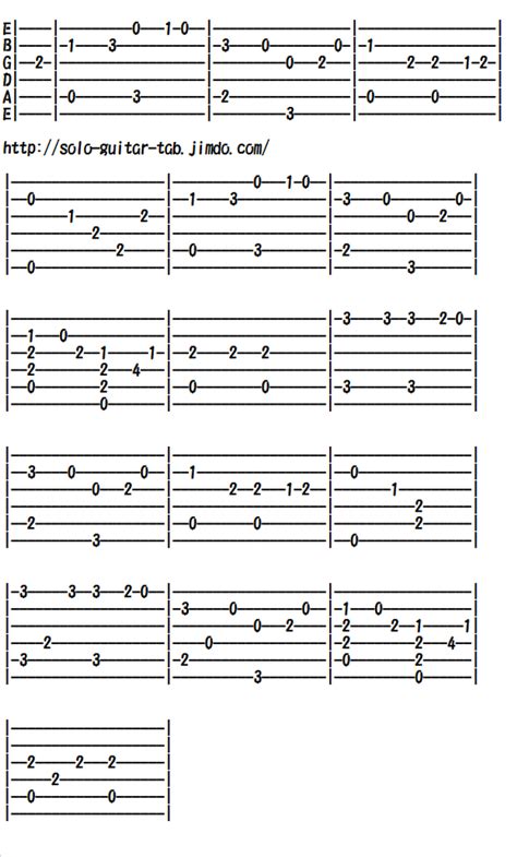 Greensleeves - for Classical Guitar & Electric Guitar | Classical guitar sheet music, Classical ...