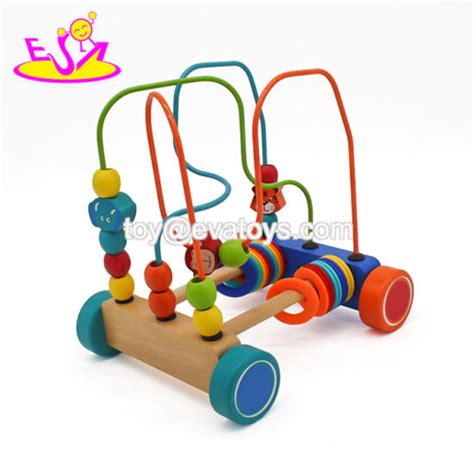 China Best Design Baby Educational Wooden Push Along Toys for 1 Year ...