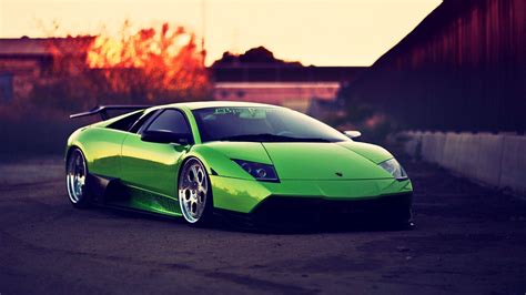 Green Lamborghini Wallpapers - Top Free Green Lamborghini Backgrounds - WallpaperAccess