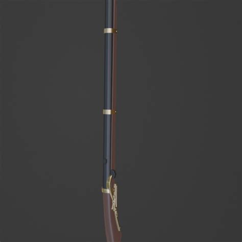 3D Printable Hwaseungchong 화승총 - Korean Matchlock Musket by Jovey