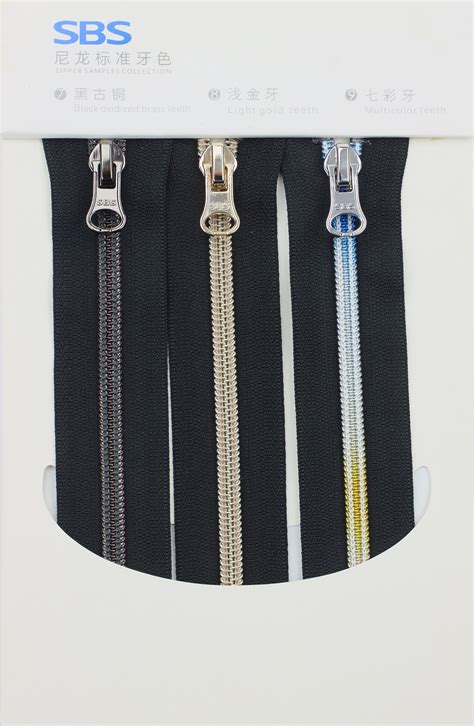 Teeth Color Of Nylon Zipper - Zipper Manufacturer/Supplier in China over 38 Years | SBS Zipper