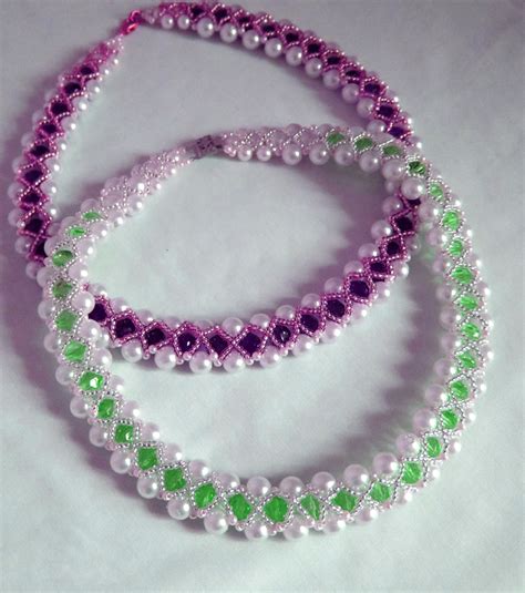 Free pattern for beutiful beaded necklace | Beads Magic