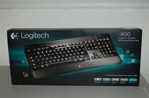 Logitech Illuminated K800 Computer Wireless Keyboard wit Backlit keys Brand New - Keyboards ...