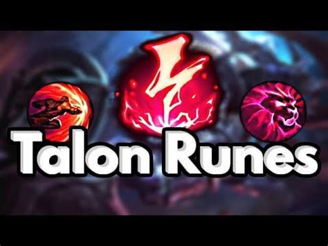 Talon Runes Season 10 : Talonmains