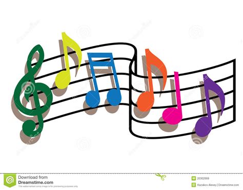 Colorful Music Notes Wallpaper | Free download on ClipArtMag