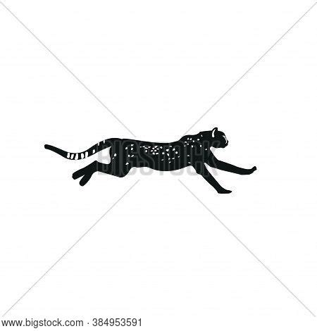 Cheetah Silhouette. Vector & Photo (Free Trial) | Bigstock