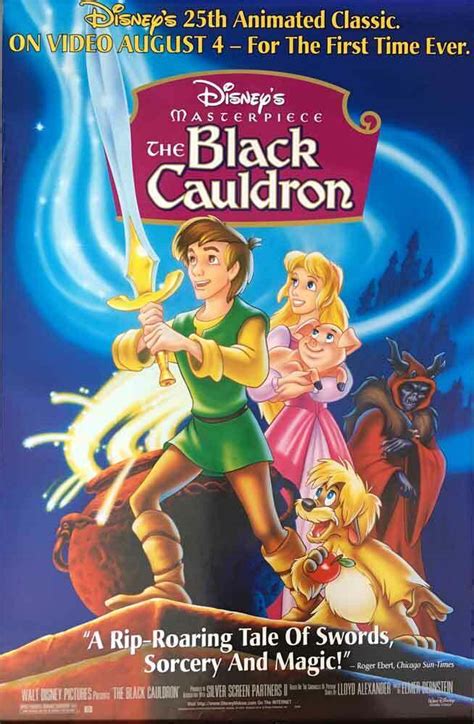 The Black Cauldron Video Release Poster - RARE - 26 x 40" NEW | eBay