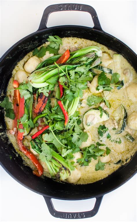 The Easiest Thai Green Curry with Chicken - Recipe | Kitchn