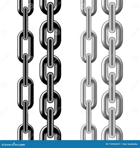 Seamless Chain Pattern. Vector Illustration | CartoonDealer.com #94530236