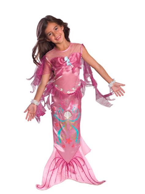 Pink Mermaid Child Costume - PartyBell.com