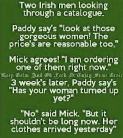 Pin by yvonne cleverley on Jokes & Tongue Twisters | Jokes, Funny irish jokes, Funny quotes