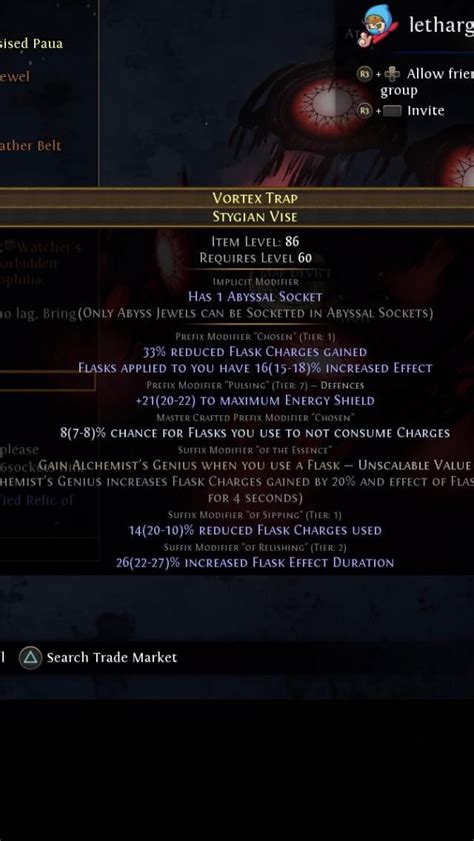 Poe homemade mageblood flex : r/pathofexile