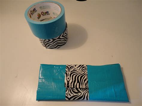 Blissful Meandering: Duct Tape Wallet #1