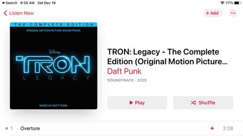 Tron Soundtrack – Mattdude.com