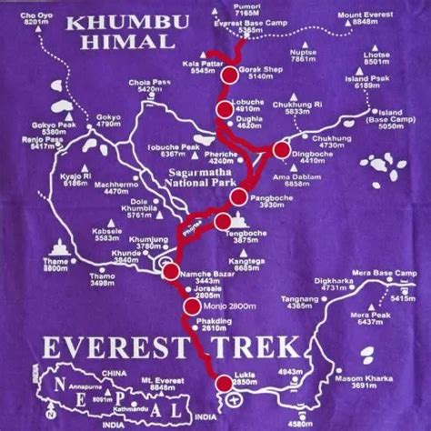 Everest Base Camp trek itinerary - 12-days +PDF - STINGY NOMADS