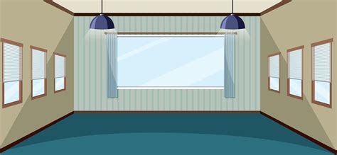 Empty room interior design 3601284 Vector Art at Vecteezy