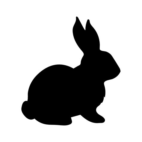 Bunny, Rabbit Silhouette, Farm Animal Free Svg File - SVG Heart