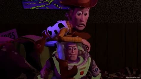 A screenshot of Woody scared by Alanhead on DeviantArt