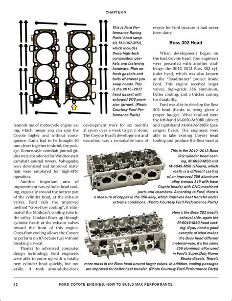 How to Build Max Performance Ford Coyote Engines 2011-2023 Mustang GT F-150 REVISED EDITION