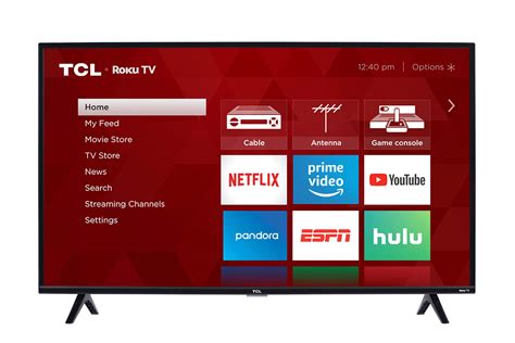 Buy TCL 40-inch 1080p Smart LED Roku TV - 40S325, 2019 Model , Black Online at desertcartKenya