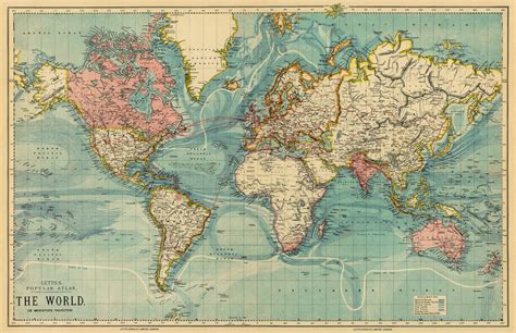 Download Free Large World Map Poster | World Map With Countries