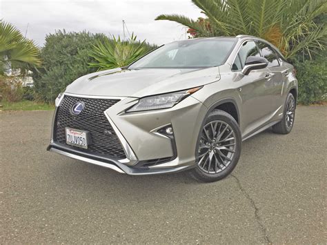 2017 Lexus RX 450h F Sport: Steadfast Hybrid SUV Gets Sporty Treatment [Review] - The Fast Lane Car