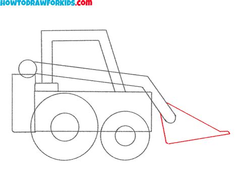 How to Draw a Bulldozer - Easy Drawing Tutorial For Kids