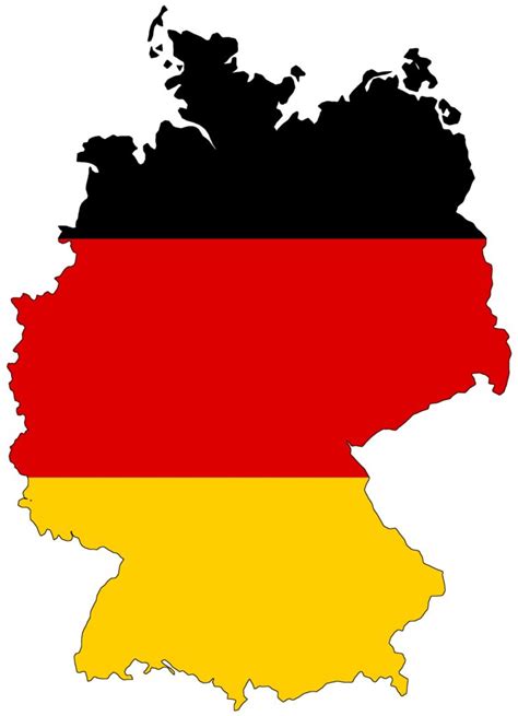 Germany Flag Map and Meaning | Mappr