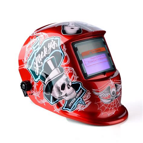 Solar Auto Darkening Welder Welding Helmet ARC TIG MIG Grinding Mask Welding Helmets-in Welding ...