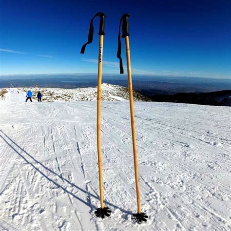 CLASSIC BAMBOO SKI POLES | Handmade Bamboo Ski Poles - Trekking Poles