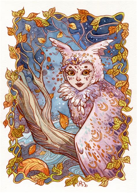 Owl Spirit by AniaMohrbacher on DeviantArt