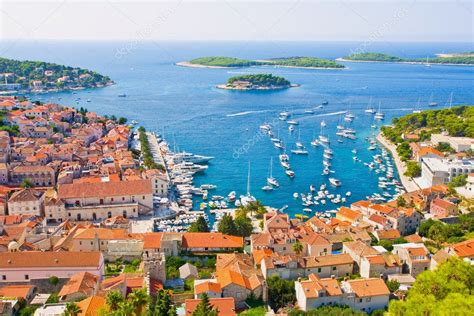 HVAR IN CROATIA AND SURROUNDING ISLANDS — Stock Photo © fotovincek #1390528