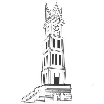 Gadang Clock Tower PNG Transparent Images Free Download | Vector Files | Pngtree