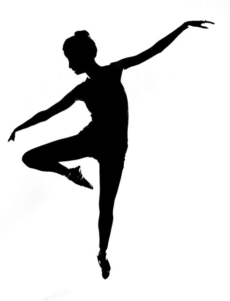 Leaping Dancer Silhouette Clipart | Free download on ClipArtMag