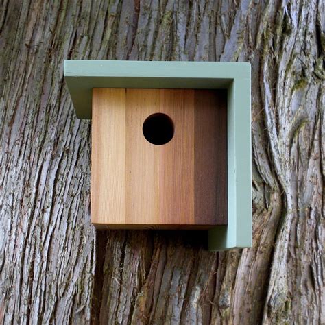 Modern Reclaimed Birdhouse by Twig and Timber - Gessato