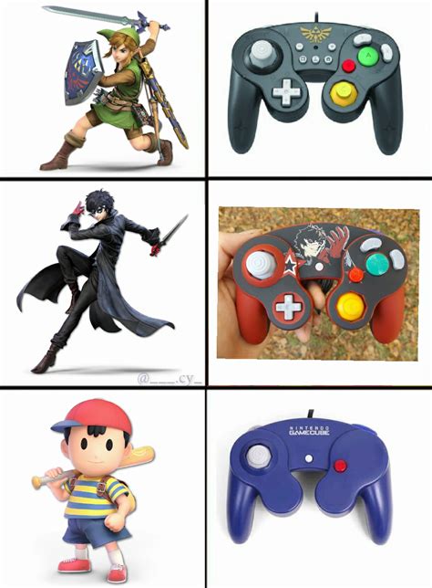 Smash Ultimate characters and their Gamecube Controller: : r/SmashBrosUltimate