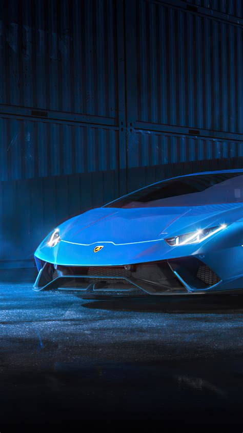 2160x3840 Blue Lamborghini Huracan 4k Sony Xperia X,XZ,Z5 Premium ,HD ...