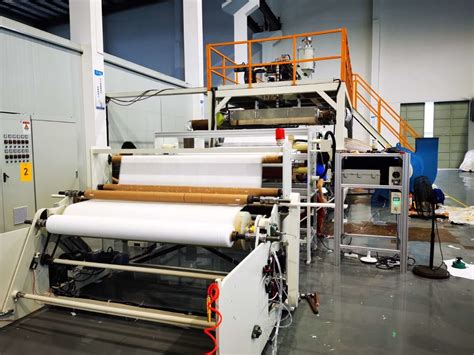 150gsm 160cm Non Woven Fabric Manufacturing Machine For Air Filltration