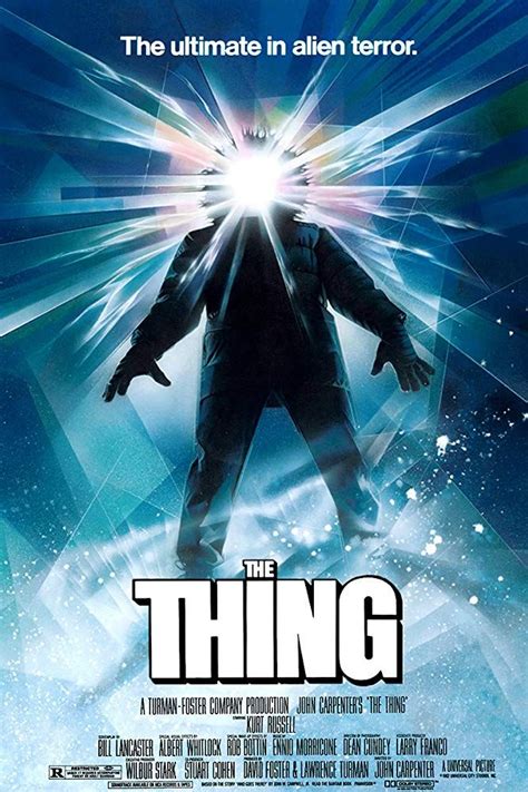 "The Thing" (1982) Movie Review | Movie posters, Horror movies, Best ...