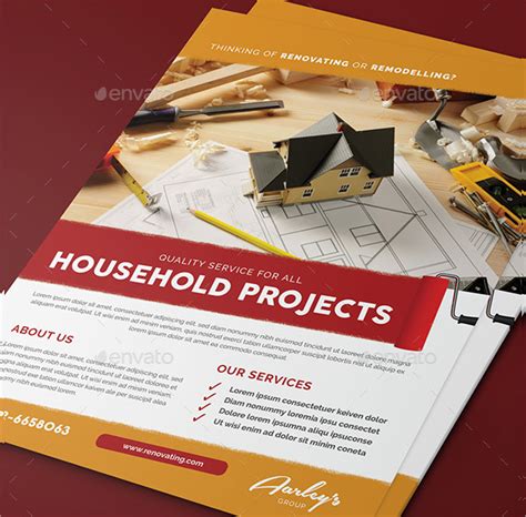 Contractor Flyer Template - 23+ Free & Premium Download